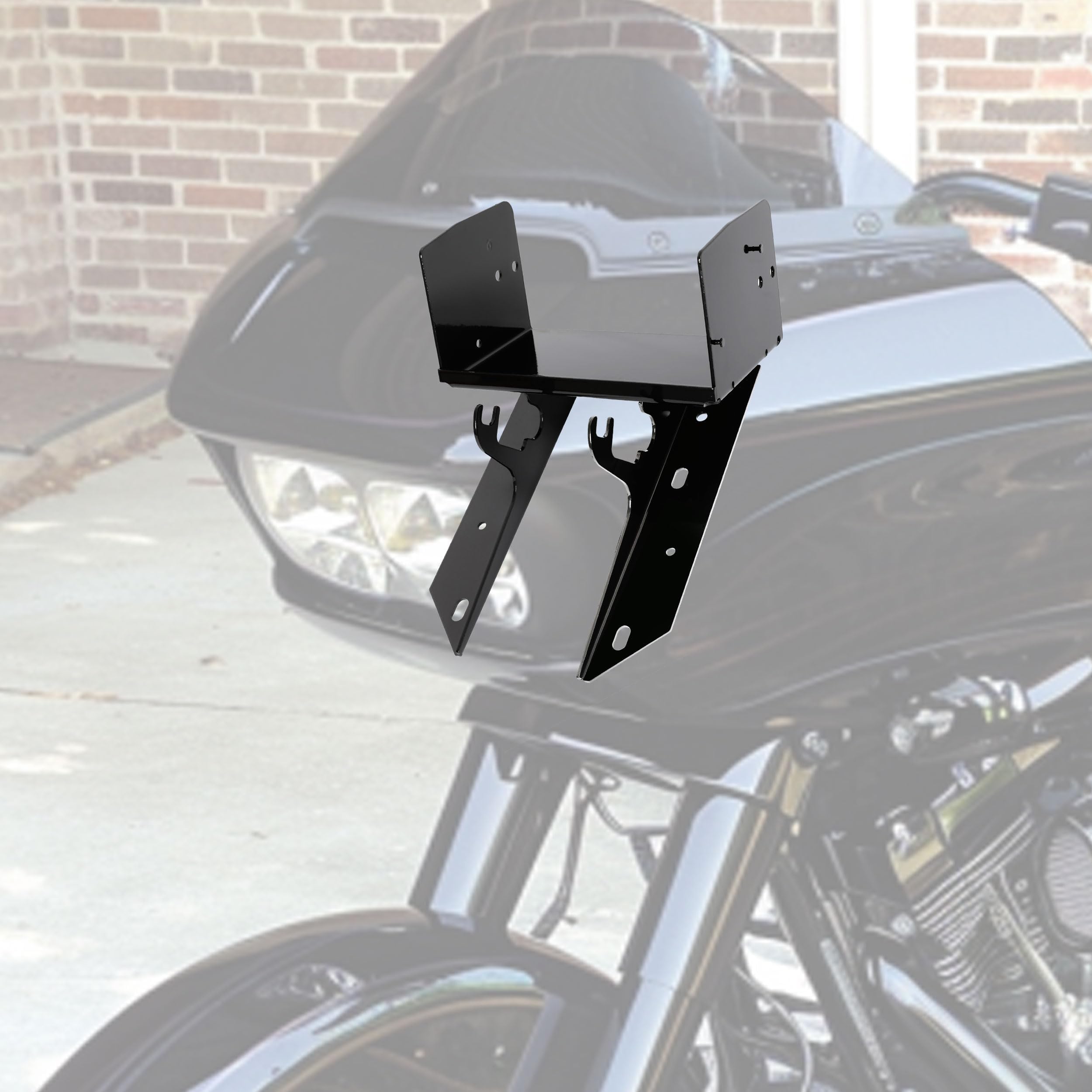 Amazon.com: KUAFU Front Fairing Radio Caddy Mount Bracket
